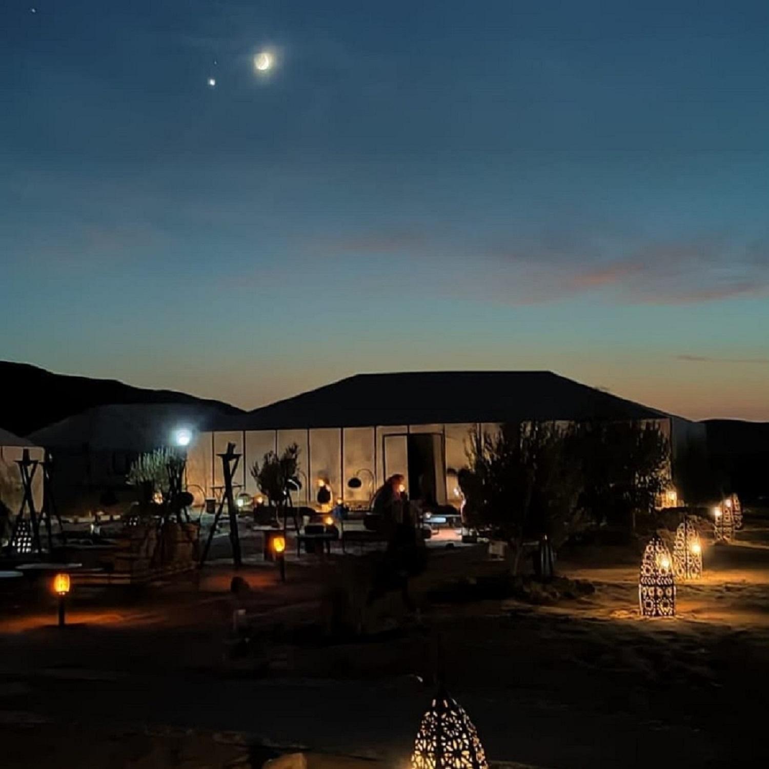 Erg Chebbi Khamlia Desert Camp Luxury tent Merzouga